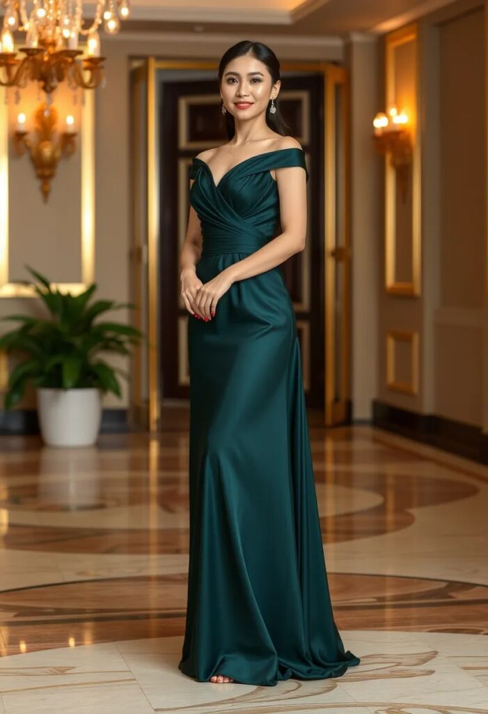 Floor-Length Gown