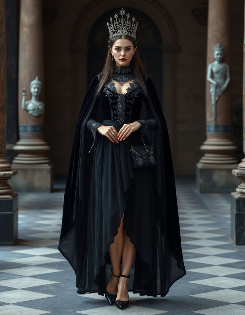 Gothic Queen Outfit