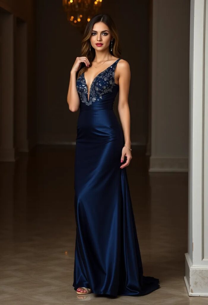 The Elegant Evening Gown