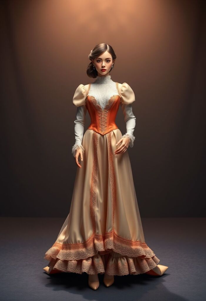 Victorian Lady's Gown