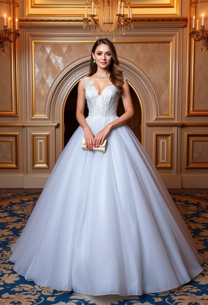 Floor-Length Ball Gown