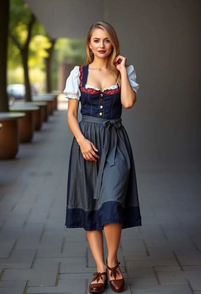 Modern Dirndls for Rave Parties 