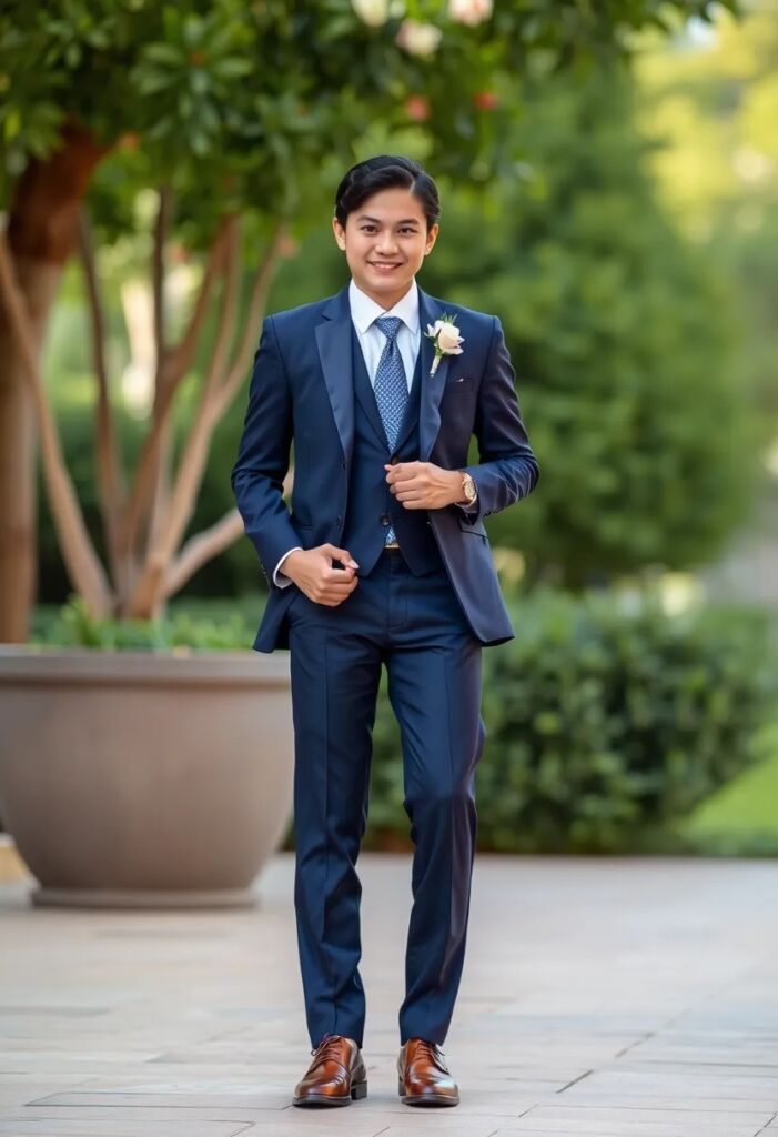 Navy Blue Suit