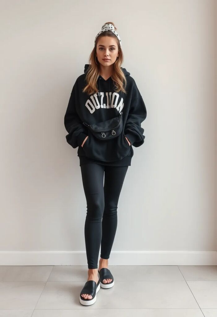 Oversized Hoodie and Leggings