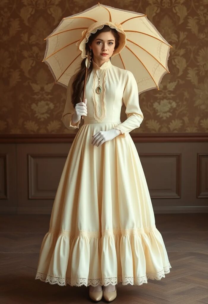 The Classic Victorian Day Dress