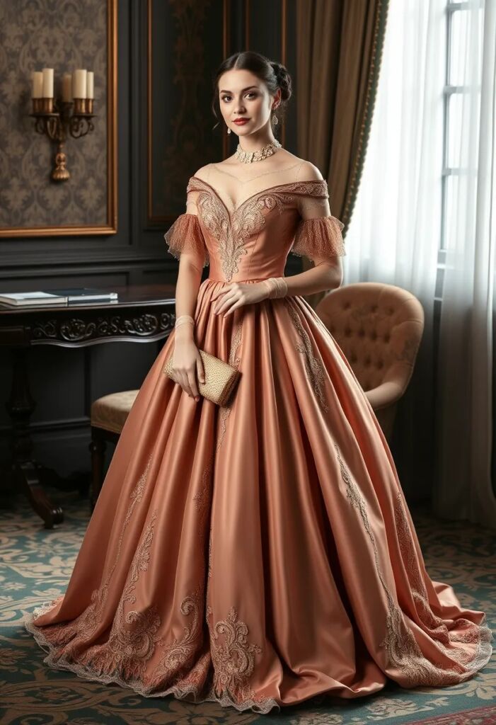 The Elegant Evening Gown