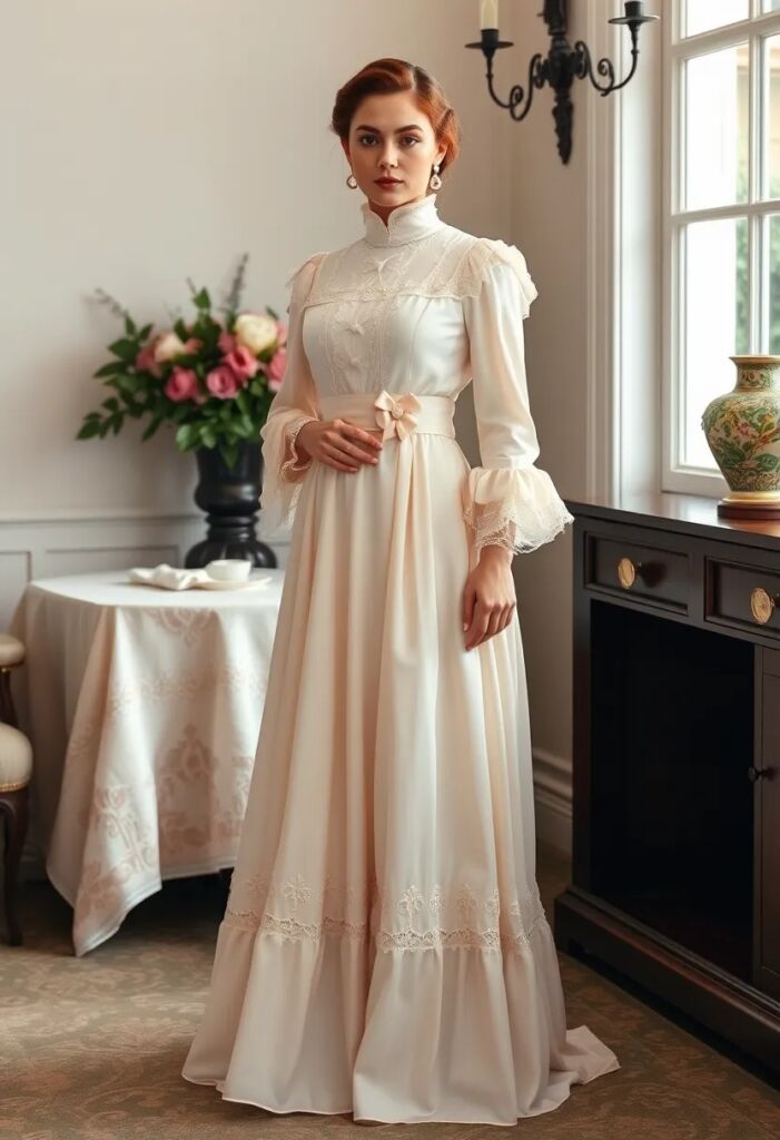 The Elegant Tea Gown