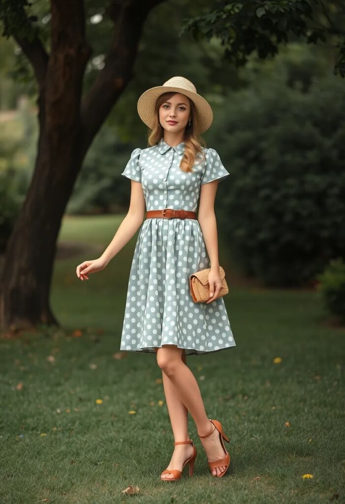 The Vintage-Inspired Tea Dress