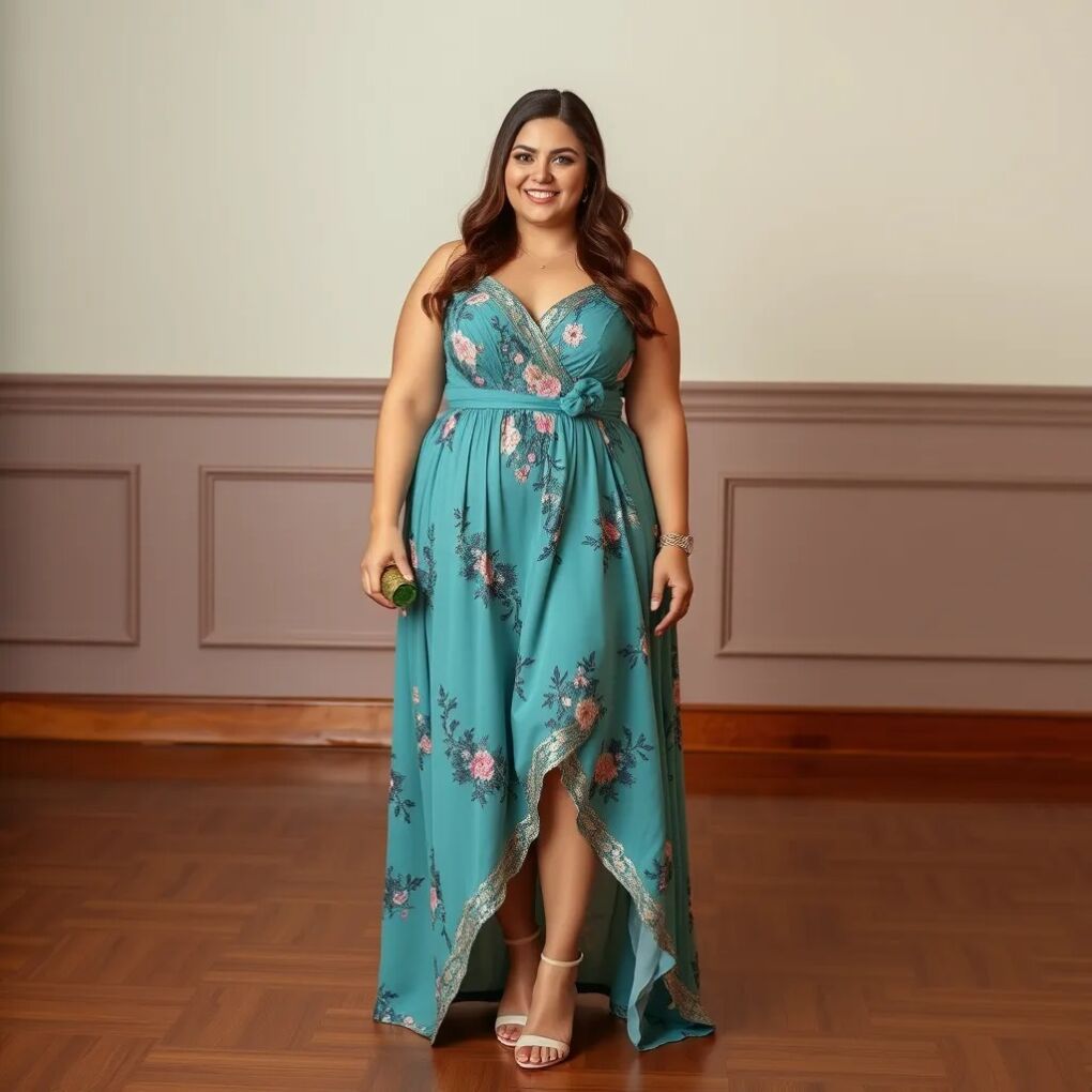 Trendy Plus Size Dresses for Wedding Guest