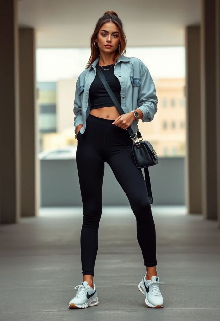 Sporty Chic Athleisure Outfit