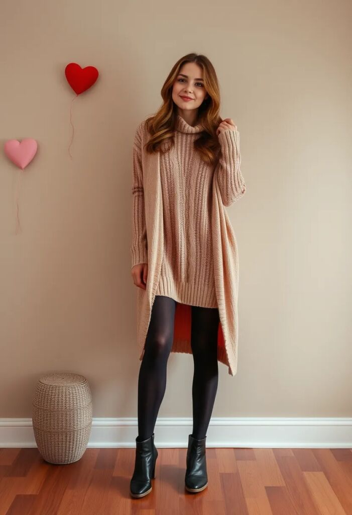 Casual and Cozy Sweater Dress