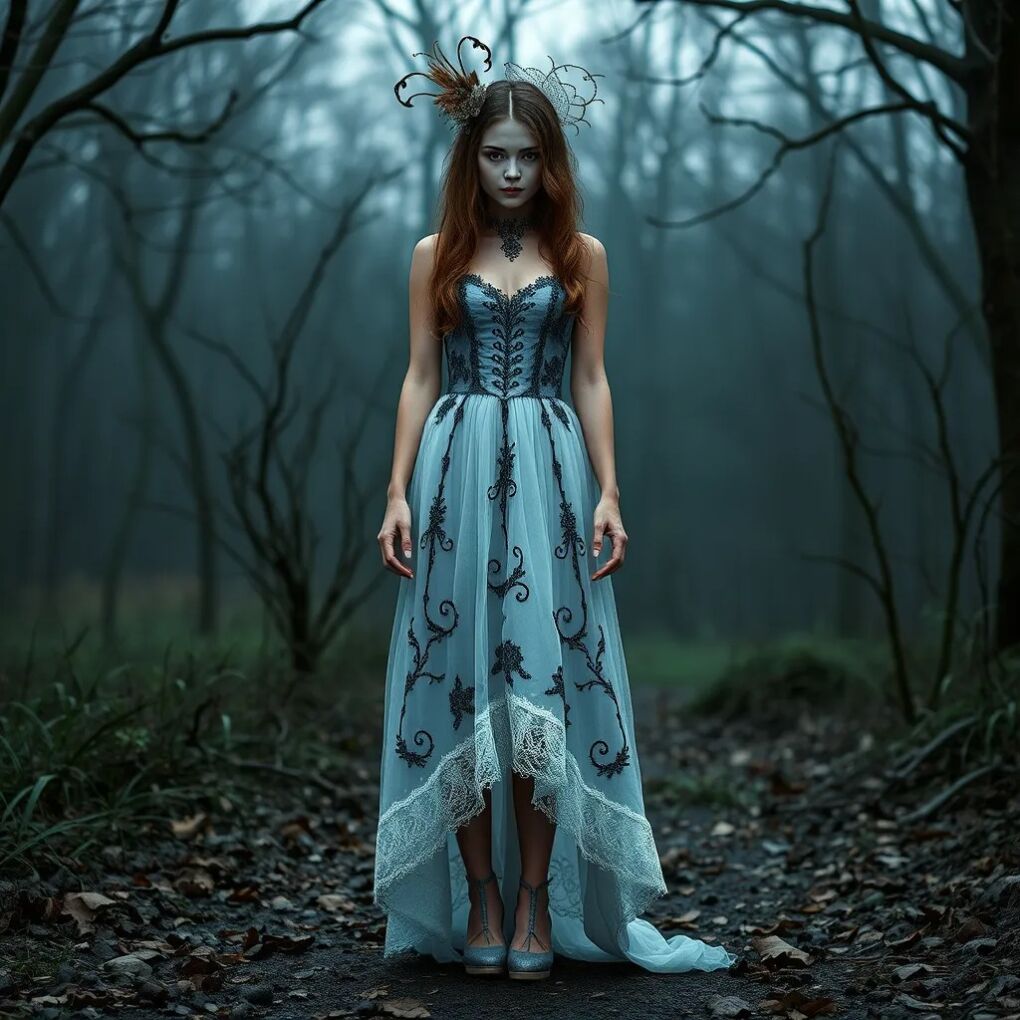 Corpse Bride Dress to Impress Outfit Ideas