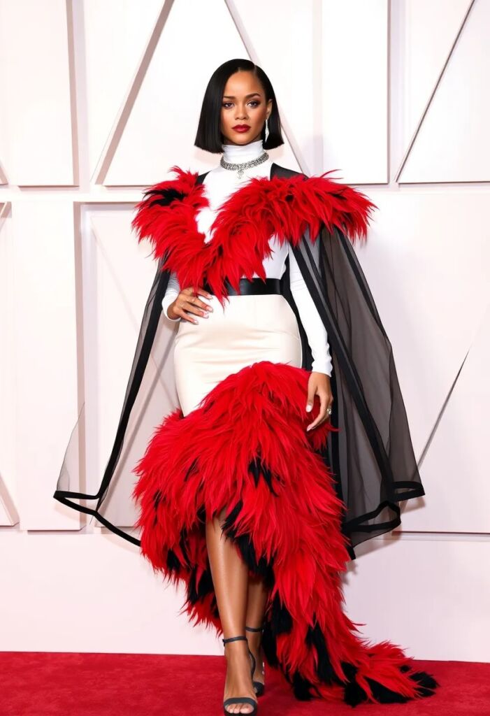 Rihanna's Avant-Garde Elegance