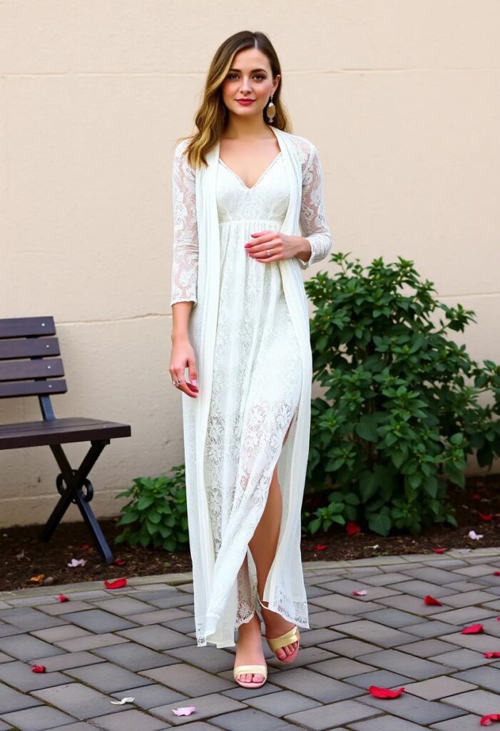 Romantic Lace Maxi Dress