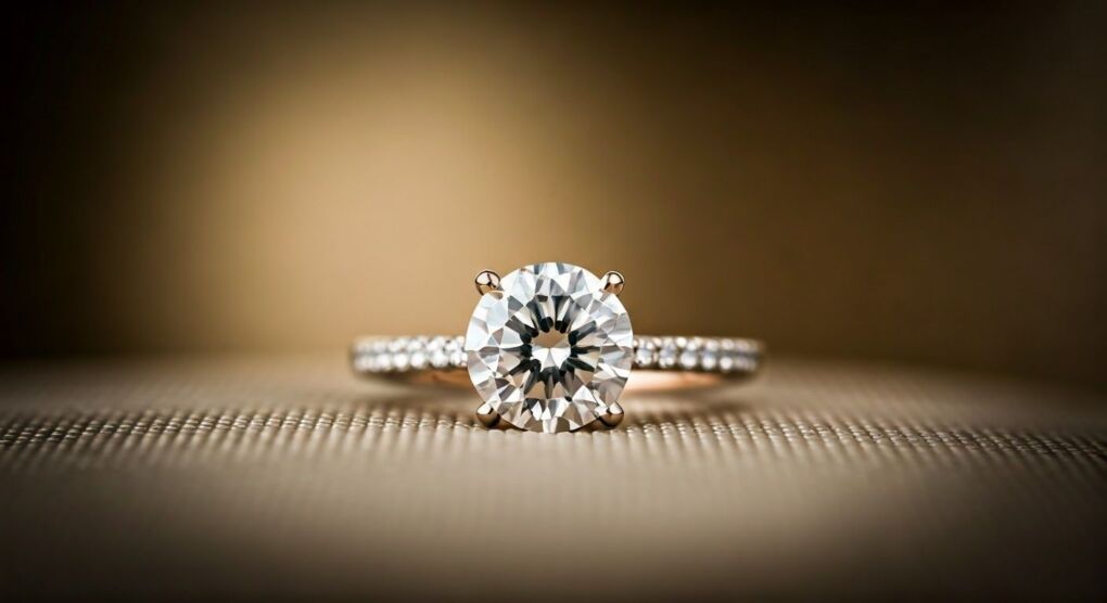 Shine Bright with Round Cut Diamond Rings at ANTON Jewellery