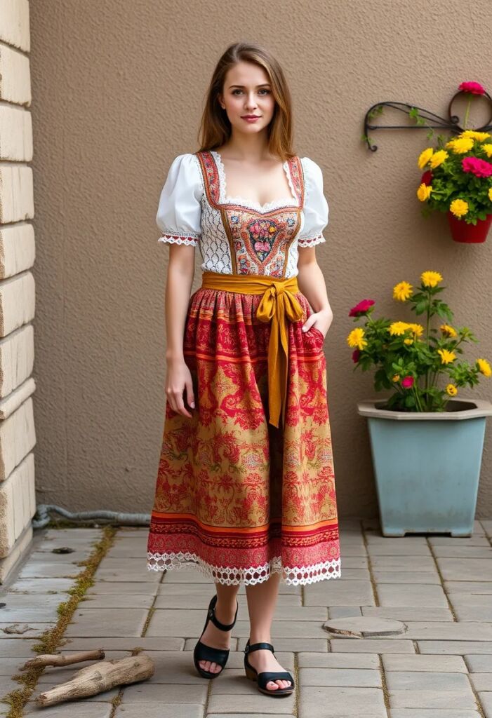 Shortlisting Contemporary Dirndl Length & Pattern