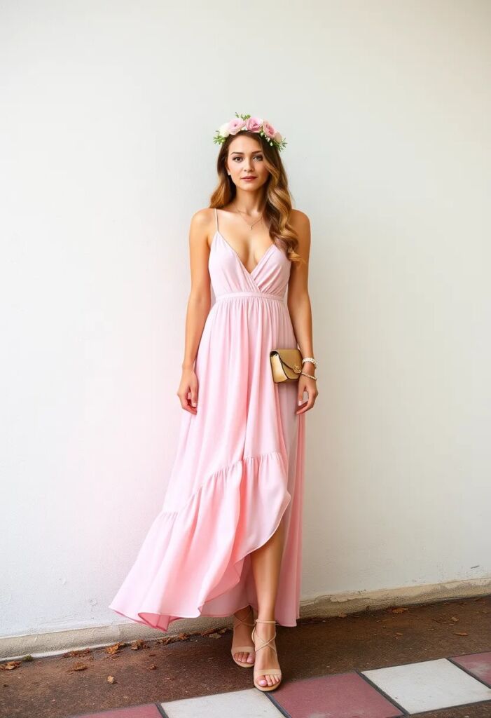 The Pink Maxi Dress