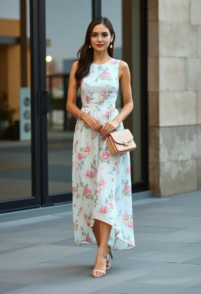 The Romantic Floral Dress